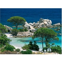 Puzzle plage de palombaggia 1000 pièces - collection évasion - corse - nathan