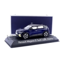 Voiture Miniature de Collection - NOREV - RENAULT Megane E-Tech Electric - 2022 - Midnight Blue / Black