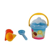 Ensemble seau et forme de plage