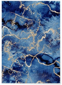 Affiche Blue Background 1 | A3 : 29,7x42cm