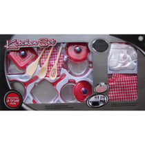 Batterie de cuisine et accessoires 14 pieces - jeu imitation dinette