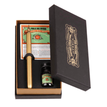 Coffret - Calligraphie - Encre de Chine - Herbin - Plume en bois