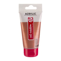Tube de peinture acrylique Art Creation Talens 75ml cuivre