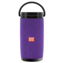 Enceinte Bluetooth Portable Multifonction Son Stéréo 3D Charge Sans Fil Autonomie 8h Violet YONIS