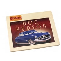 Puzzle en bois - disney cars : voiture doc hudson 12 pieces - eichhorn - 100003253d