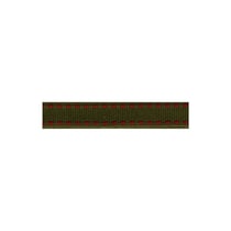 Bobine 25m galon polyester Tiret kaki 10mm