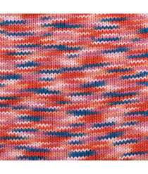 Fil à tricoter CREATIVE COTTON PRINT ARAN - Rico Design Orange (021)
