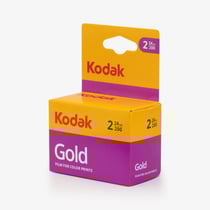 Kodak GOLD 200 - Pack de 2 Pellicules Couleur 35mm, ISO 200, 24 Expositions par Rouleau, Idéale pour Photos en Extérieur et Portraits