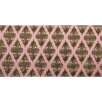 Rayher - 1 feuille de cire Rose et doré Ornements 20 x 10 cm