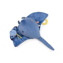 Animal en peluche Moulin Roty Grande raie d'activités Les aventures de Paulie