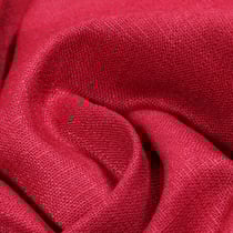 Tissu Ramie Lin uni Bordeaux