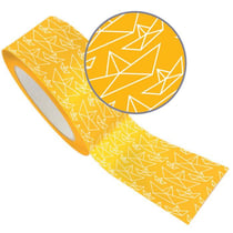 Masking Tape XL jaune 4,8 cm x 8 m - Bateau origami