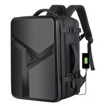 Sac À Dos Ordinateur Grande Capacité Imperméable Avec Port USB Noir 3 YONIS
