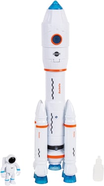 Fusée satellite avec lumière et fumée - WDK GROUPE PARTNER