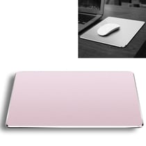 Tapis De Souris Double Face Antidérapant En Alliage D'Aluminium Argenté Or Rose YONIS