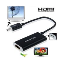 Adaptateur HDmi 1080P Full HD Micro USB Samsung Galaxy S3 I9300 Mhl Sortie HDtv YONIS