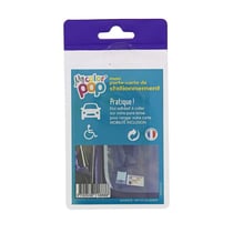 Etui adhésif pour carte de mobilité réduite - My color' pop