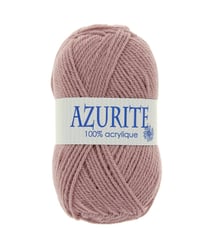 Pelote à tricoter AZURITE de Distrifil - Laissez votre créativité briller à petit prix ! - certifié Oeko-Tex 1979 Vieux rose