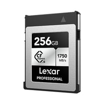 Carte mémoire LEXAR Silver Series - CFexpress Type B - 128 Go - Noir - 2,9 x 3,8 x 0,4 cm