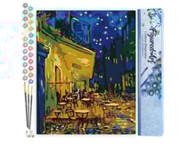 Peinture par Numéro Figured'Art - Van Gogh - Café - Kit de Loisir Créatif DIY Numéro d'Art Complet - 40x50cm sans châssis en bois