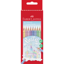 Crayons de couleur - Coloriage - Couleurs pastel - Faber-Castell - Château