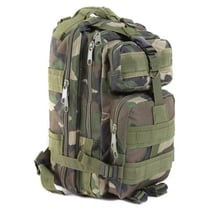 Sac à Dos Tactique Militaire Unisexe Randonnée Imperméable Camouflage Vert Foncé YONIS
