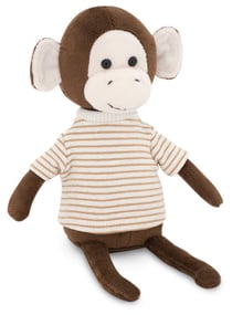 Peluche Singe Charlie 15 cm - Orange Toys