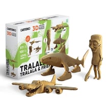 Cartonic® Sculpture-Puzzle 3D carton - Trio Tralalero, Tralala & Friends