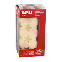 Gommettes rouleau Étoile 20 mm Doré x 1 416