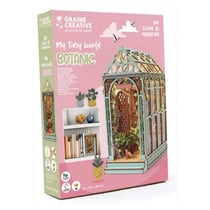 Maquette 3D bois - Serre floral - Graine Creative