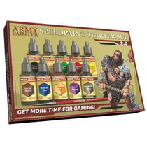 Set de peinture - THE ARMY PAINTER - Speedpaint 2.0 - 10 couleurs 18 ml - Séchage 1h - Inclut pinceau