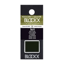 Aquarelle Vert Olive  1/2 godet - S3