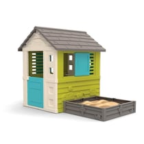 Maison Square Avec Bac A Sable Ou Potager - Smoby - 174X110X127 Cm
