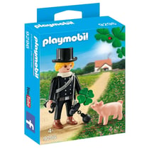 PLAYMOBIL Ramoneur avec trefle a quatre feuilles - 9296