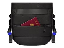 PORT Designs Sac à dos PC connecté et déperlant pour ordinateur portable SAUSALITO 16 litres 15.6 pouces noir