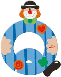 Lettre Q Clown - Sevi