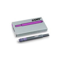 Cartouche d'encre - Violet - Grande taille - Compatible stylos LAMY - 5 cartouches