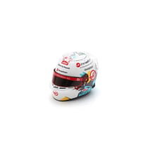 Réplique miniature casque - SPARK -Kevin Magnussen - Échelle 1/5 - Blanc
