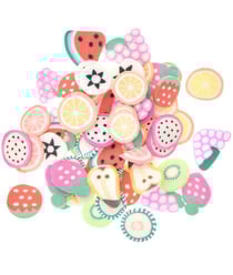 Assortiment Fruits en Matériau de Remplissage pour Résine - Ajoutez une Touche de Fraîcheur à Vos Créations - Rico Design Multicolore