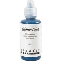 Colle à paillettes, bleu foncé, 25 ml/ 1 flacon