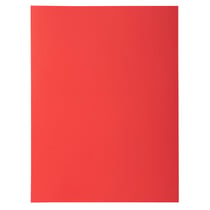Paquet de 50 chemises 1 rabat ROCK''S 210 - 24x32cm - Rouge - x 5 - Exacompta