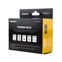 GROOVIT® Power Pack I – Pack d'Alimentation 9V (1A) avec Kit Accessoires