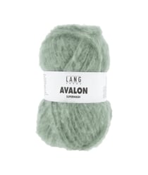 Pelote de laine AVALON – Lang Yarns - Laine mérinos extrafine Superwash - Douceur mystique & tenue structurée 0172 Vert