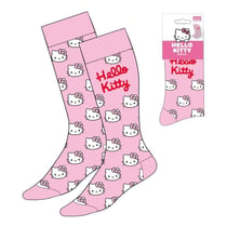 Hello Kitty - Paire de Chaussettes Hello Kitty Face Pink 36-43