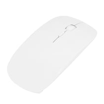 Souris Sans Fil Ultra-Minces 4 Touches Silencieuses Pour Bureau Ergonomique Blanche Blanc YONIS