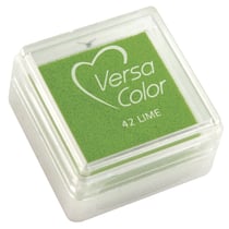 Tampon encreur "Versacolor", vert poison, 2,5x2,5 cm