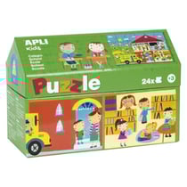 Boite Maisonnette Puzzle L'École
