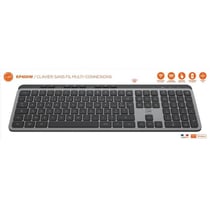 Clavier sans fil - Touches plates - KP450W - AZERTY - FR - Multi-connexions - Noir