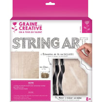 Graine Créative - Tableau de fil tendu String Art Planche à composer