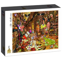 Puzzle 1500 pièces - François Ruyer - Sorcière à la Bibliothèque - Grafika